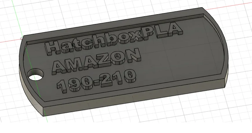 Mẫu thẻ tên chó tùy chỉnh bằng filament in 3D