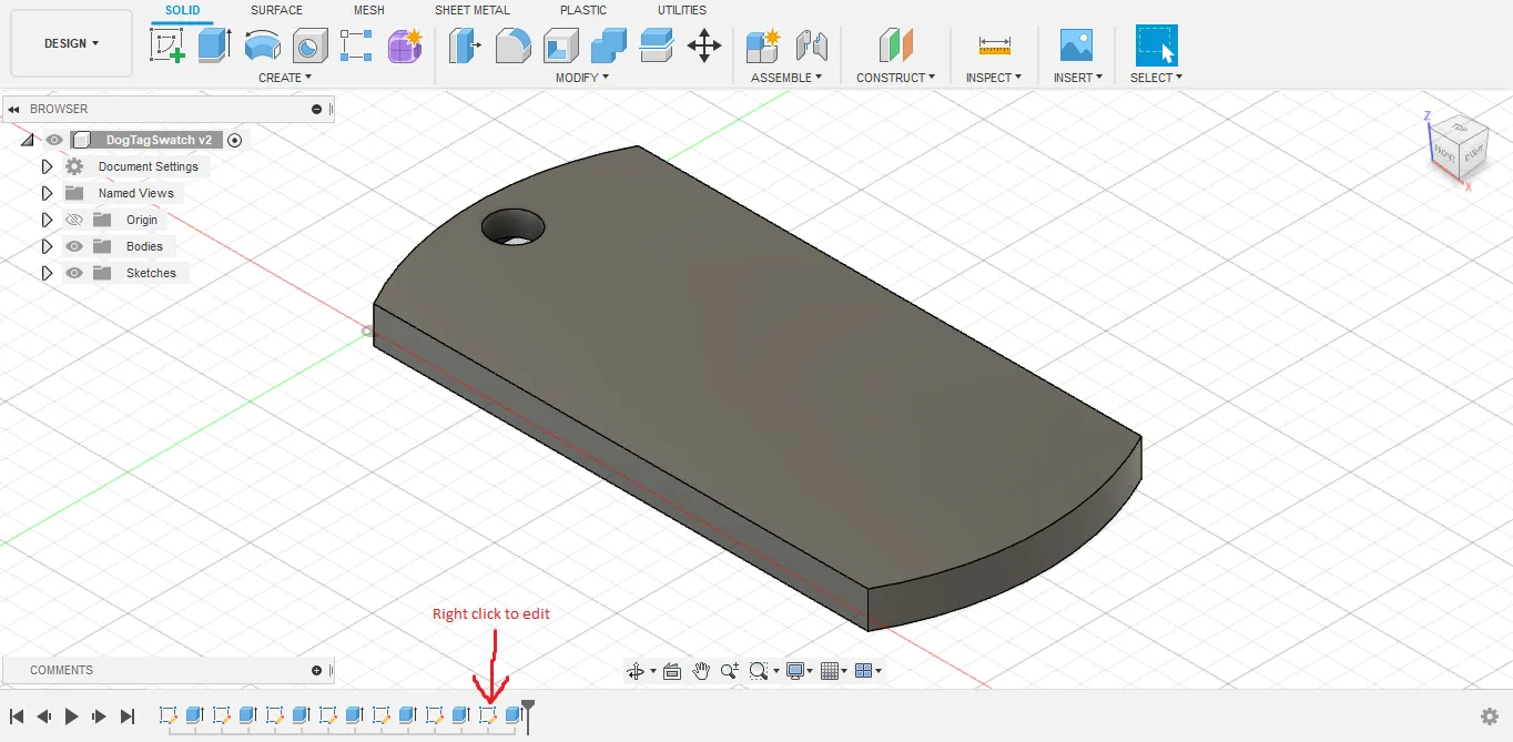 Mẫu thẻ tên chó tùy chỉnh bằng filament in 3D