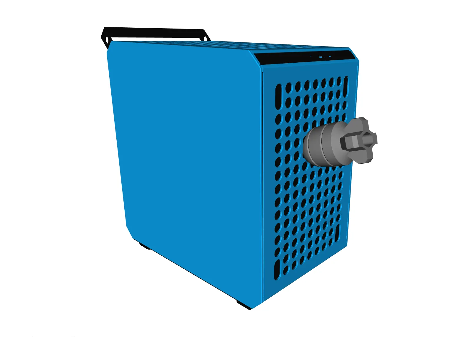 Giá đỡ tai nghe hình tên lửa cho vỏ Cooler Master QUBE 500