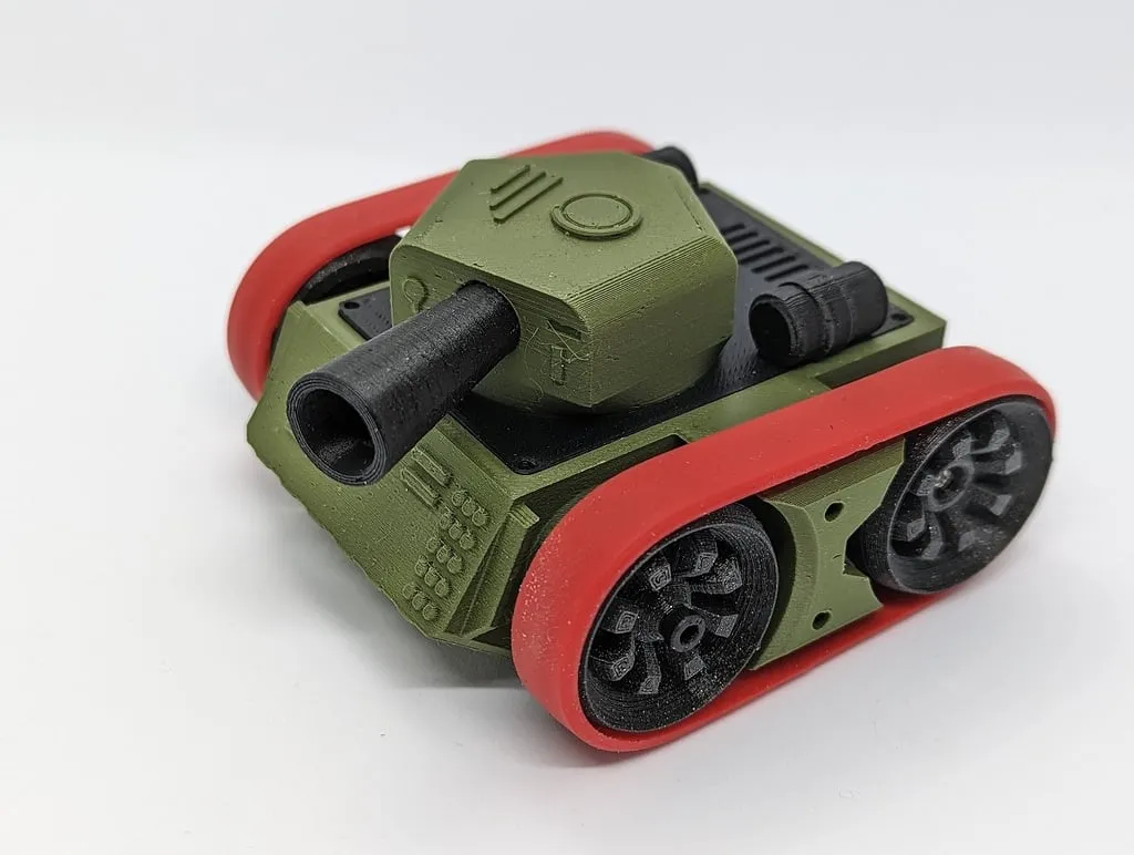 Xe tăng điều khiển từ xa với động cơ servo và ESP8266