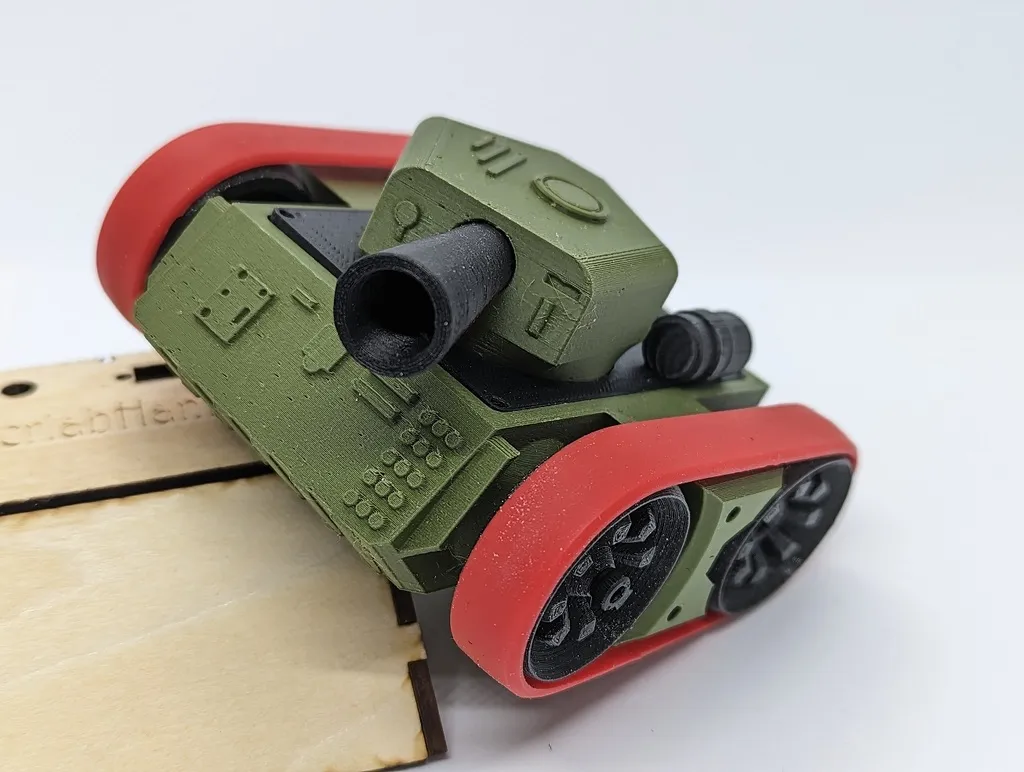 Xe tăng điều khiển từ xa với động cơ servo và ESP8266