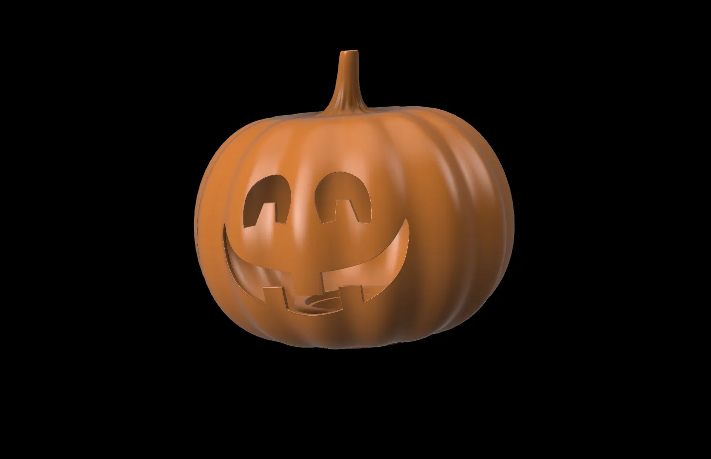 Giá đỡ nến hình bí ngô cho mùa Halloween