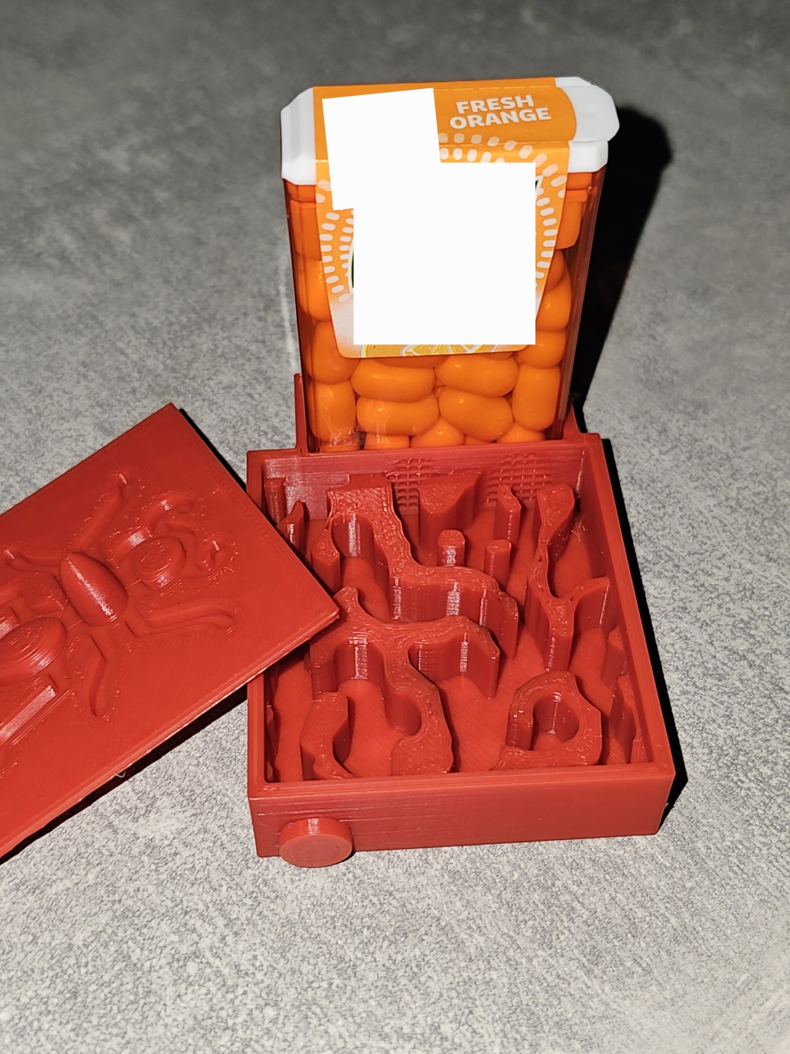 Nơi ở kiến với trạm nước Tictac cho vận chuyển