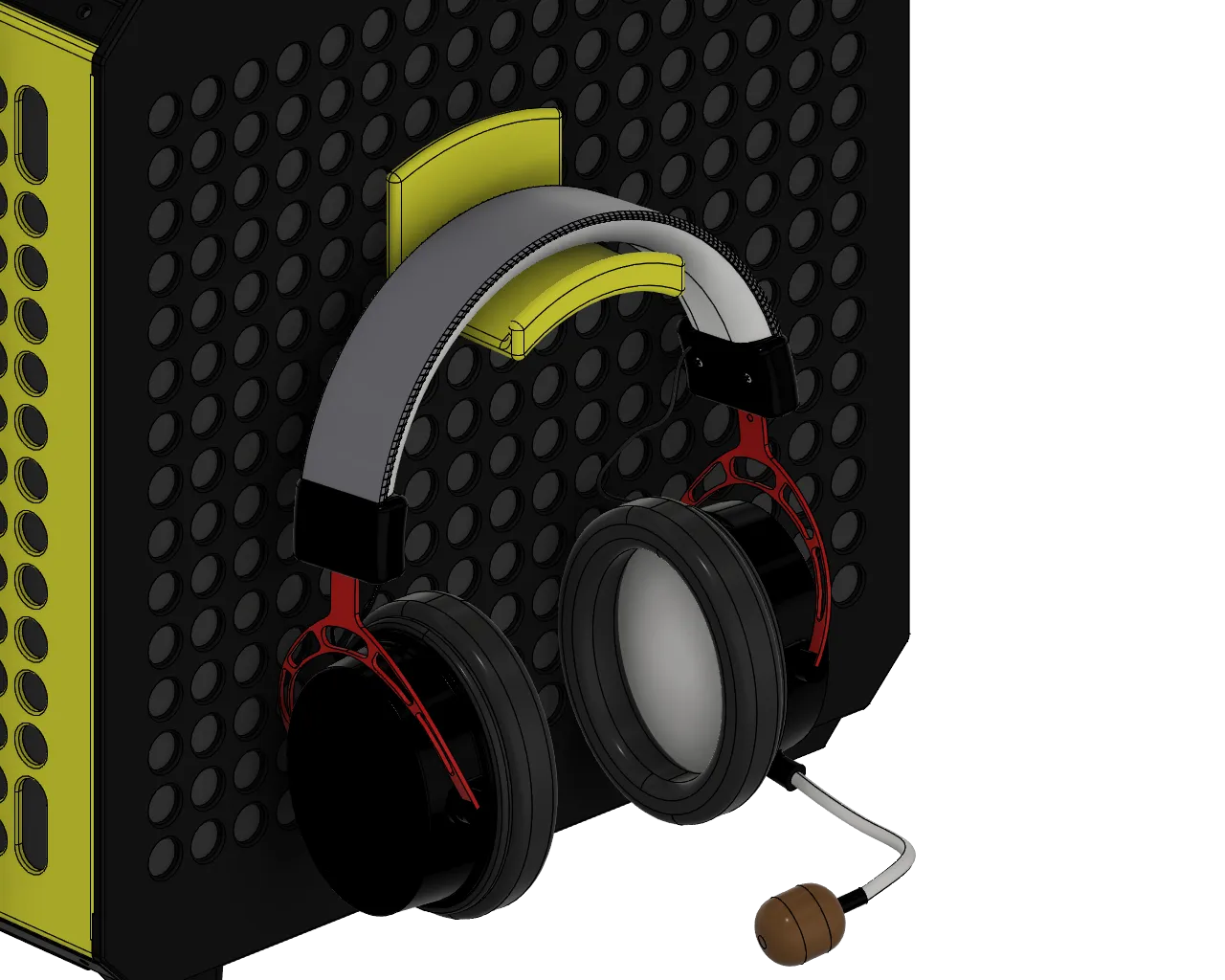 Giá đỡ tai nghe Qube 500 cho loa rộng 110mm