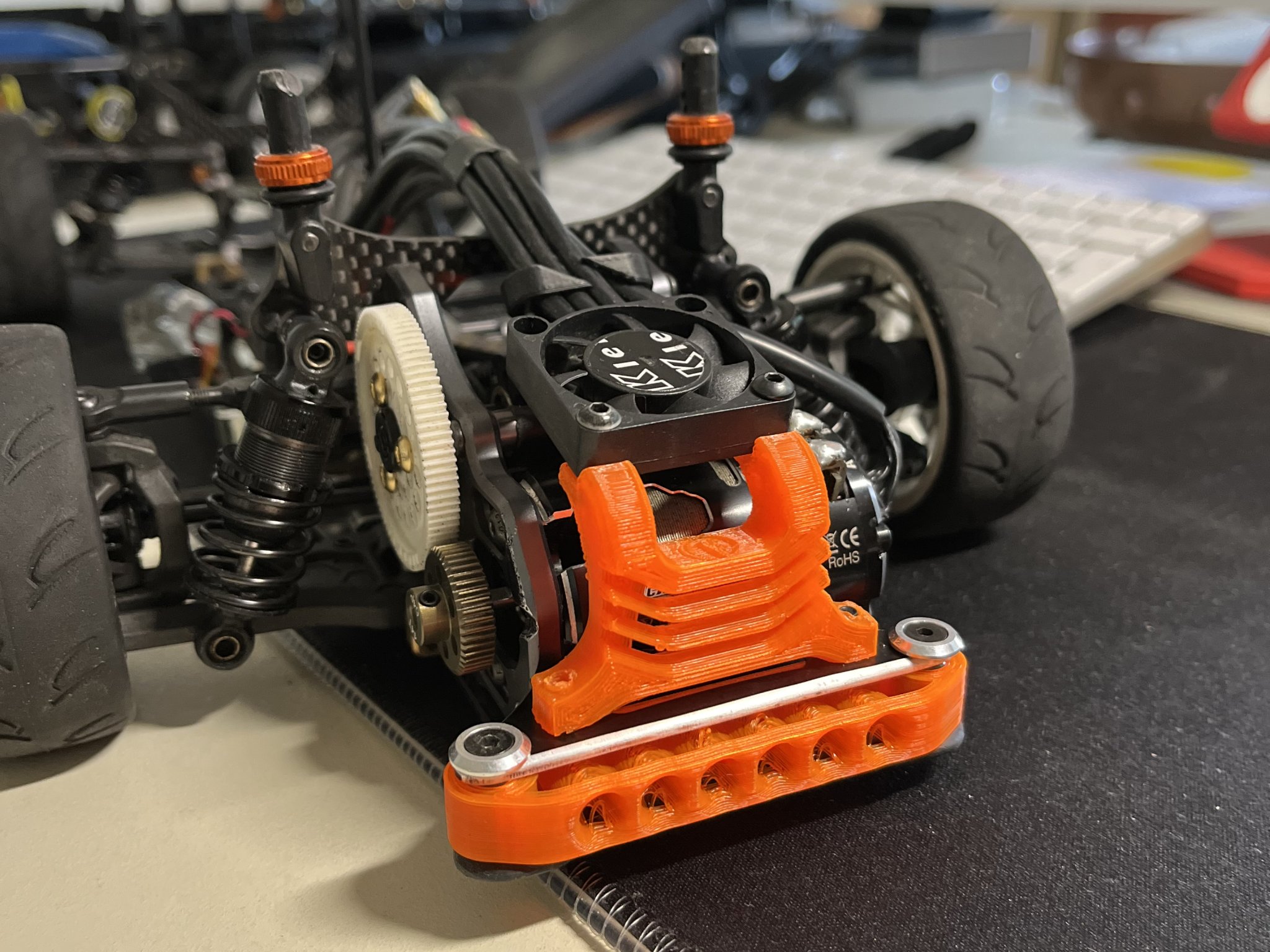 Bumper thông gió cho xe RC Destiny RX 10 ff