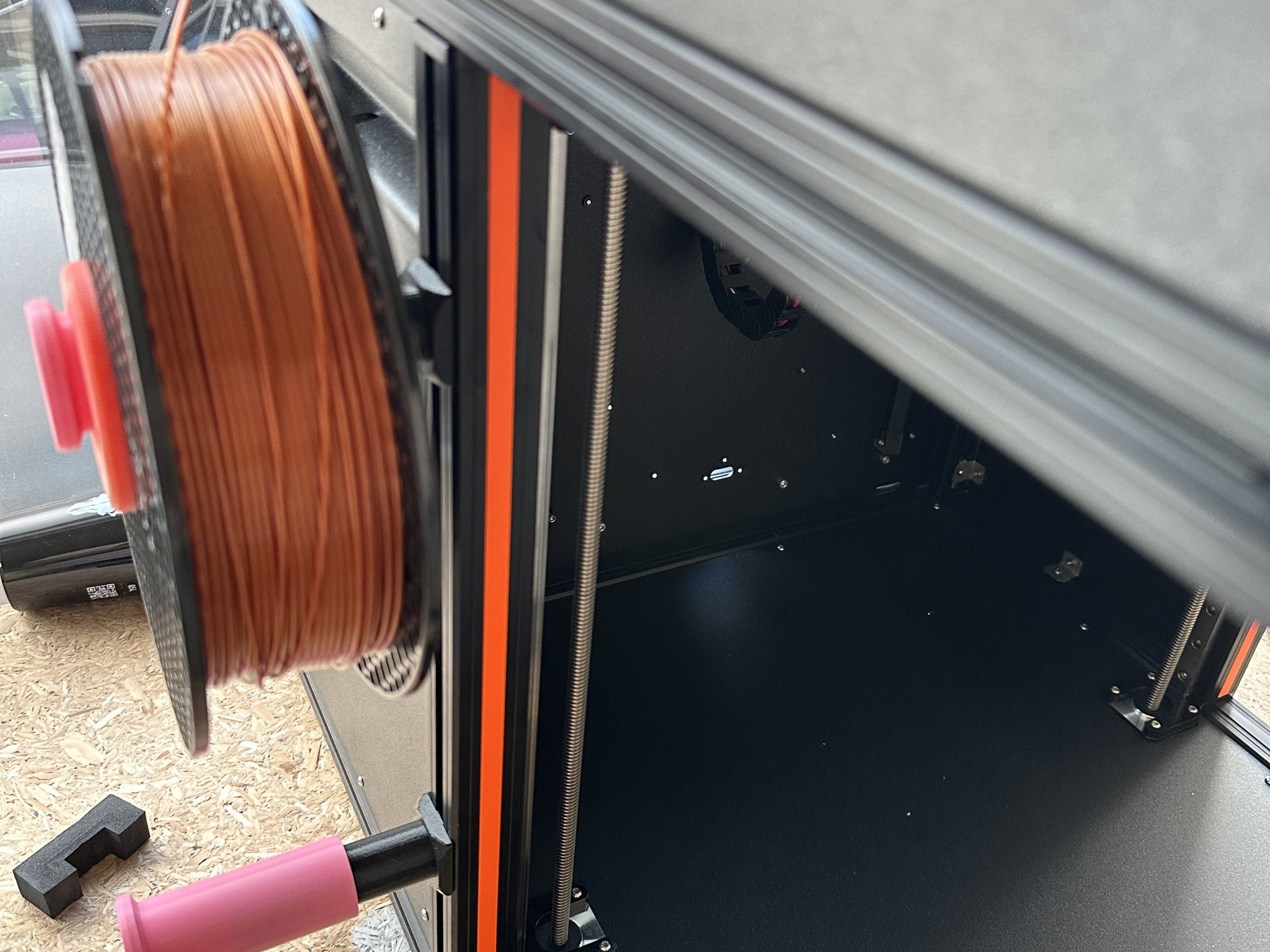 Giá đỡ cuộn filament nhỏ gọn cho Prusa XL