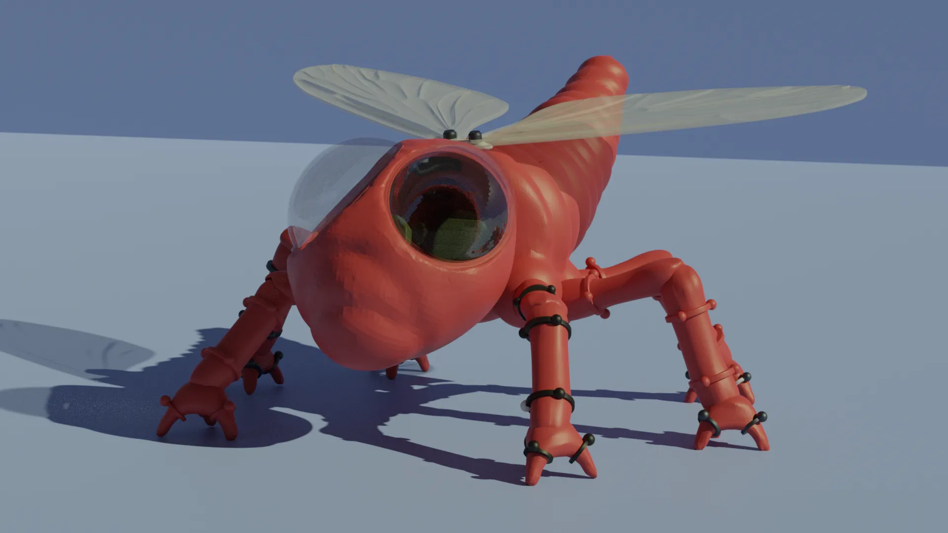 Mô hình tàu vũ trụ Moth từ series Lexx