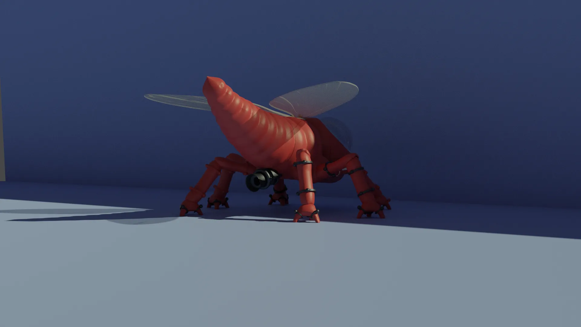 Mô hình tàu vũ trụ Moth từ series Lexx