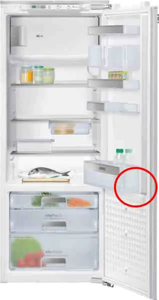 Giá đỡ cửa tủ lạnh Siemens KG KIFF28A iQ500 sửa chữa