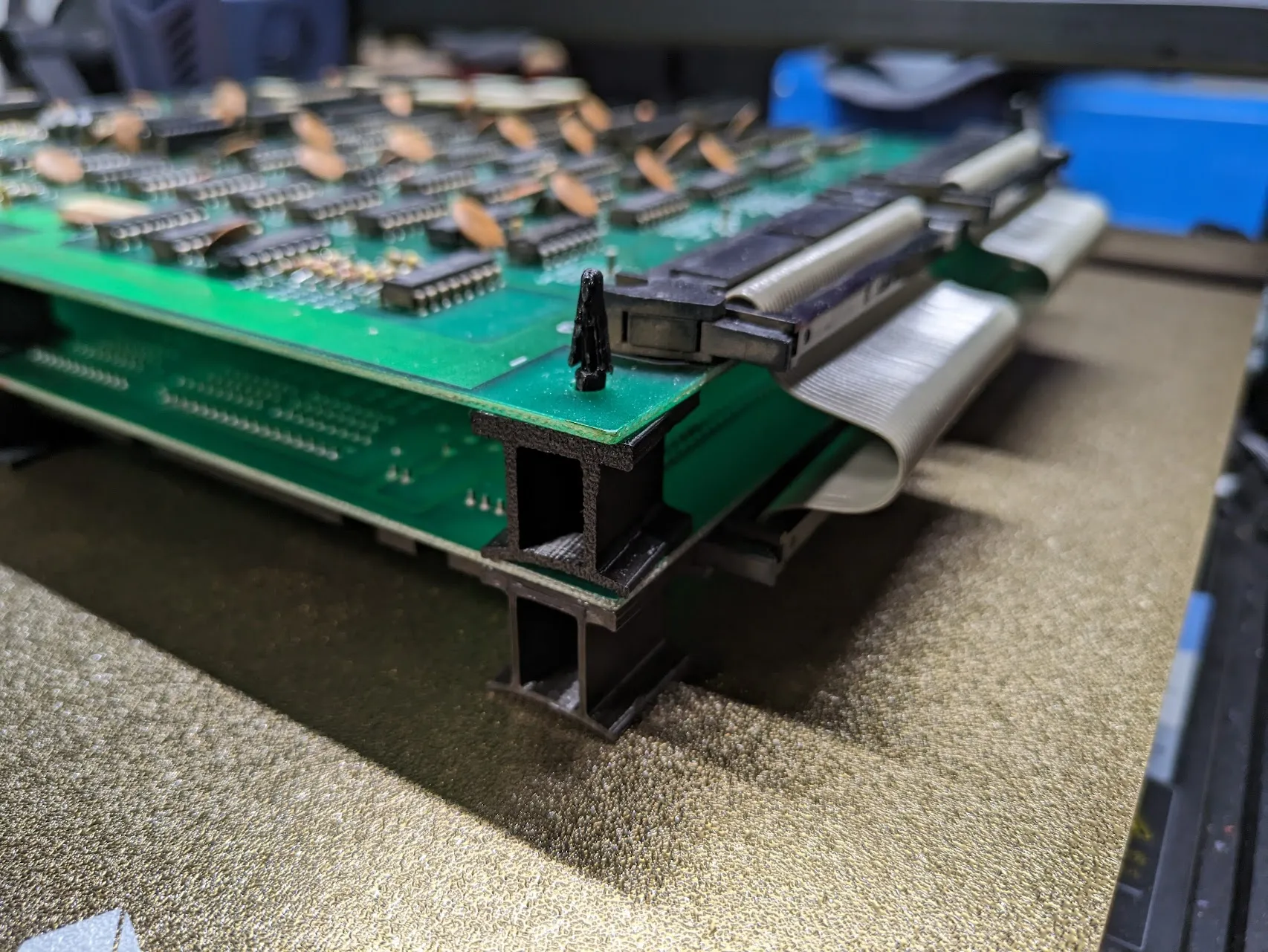 Các khoảng cách PCB cho máy chơi game Nintendo Arcade