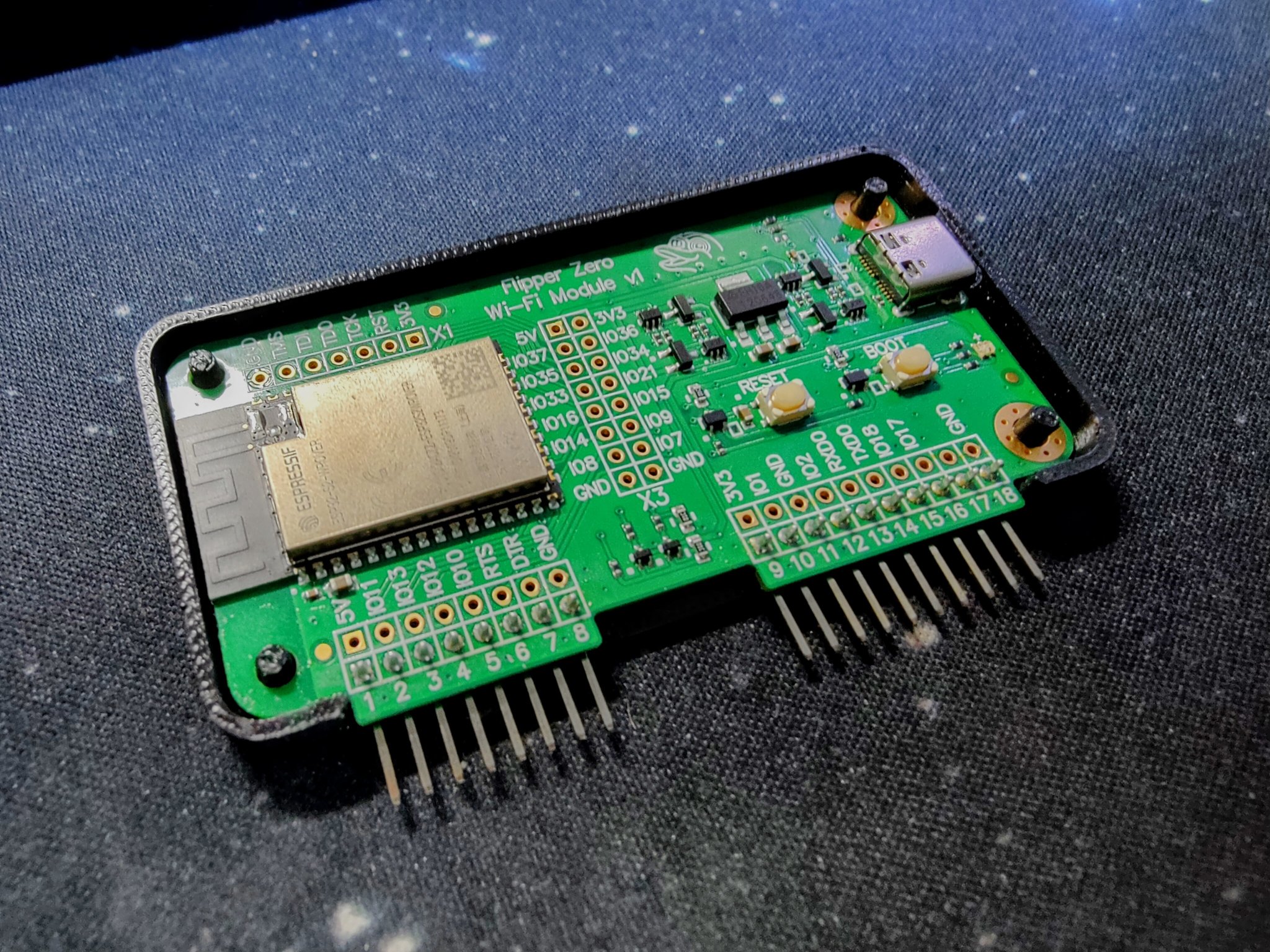 Vỏ bảo vệ mô-đun WiFi Flipper Zero in 3D