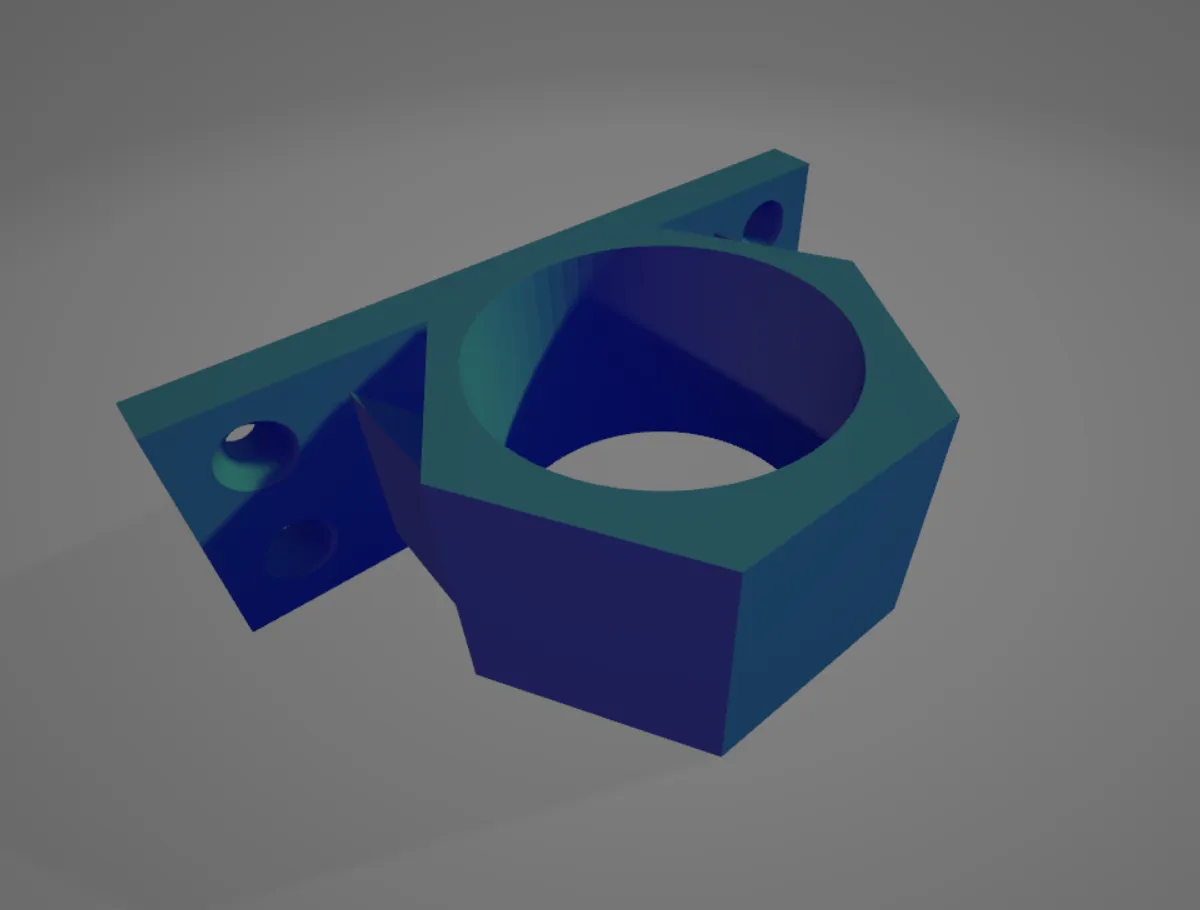 Giá đỡ động cơ 36,7mm cho đầu đùn viên máy in 3D