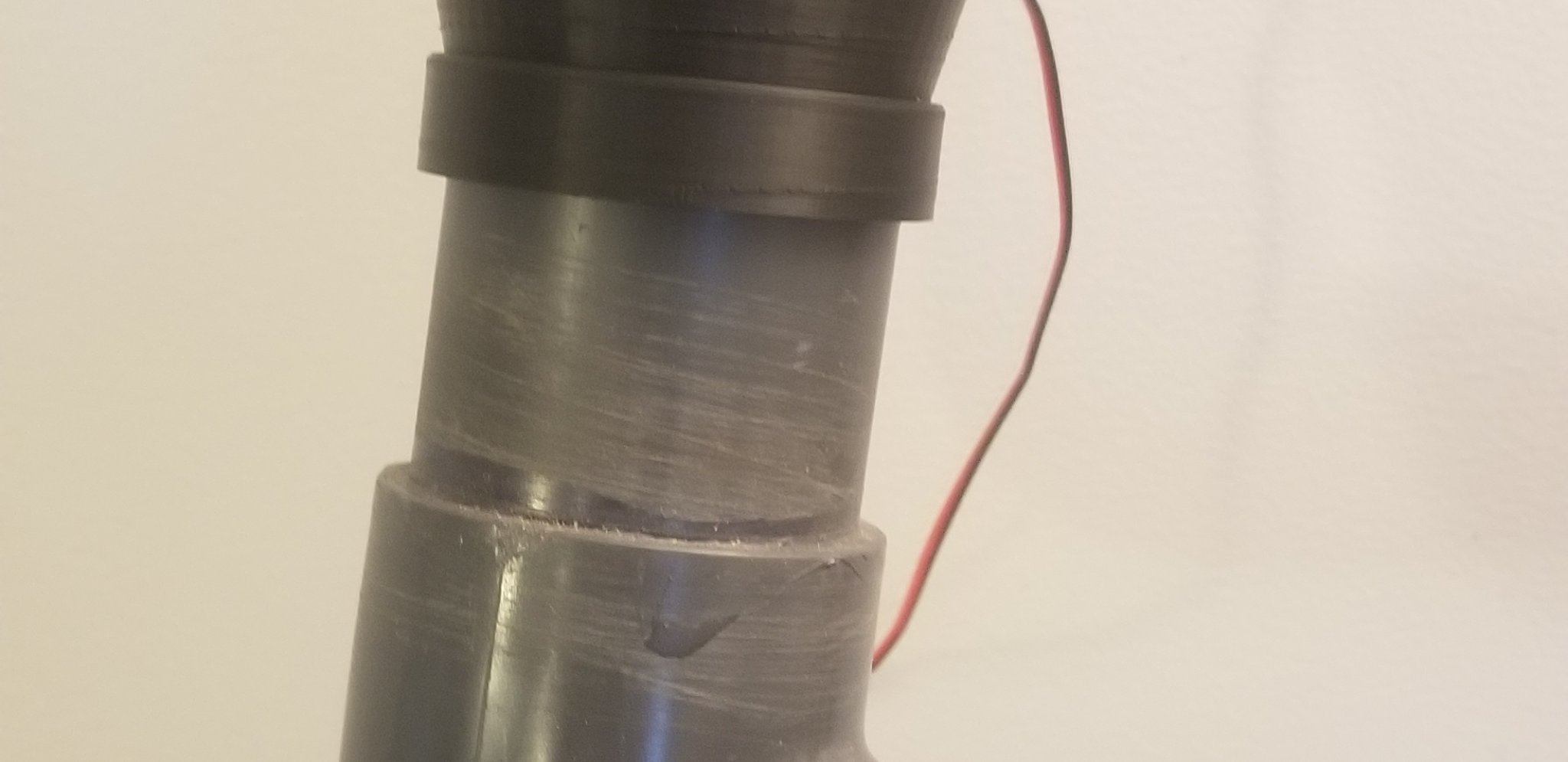 Bộ chuyển đổi quạt muffin 92 mm sang ống nhựa 2 inch