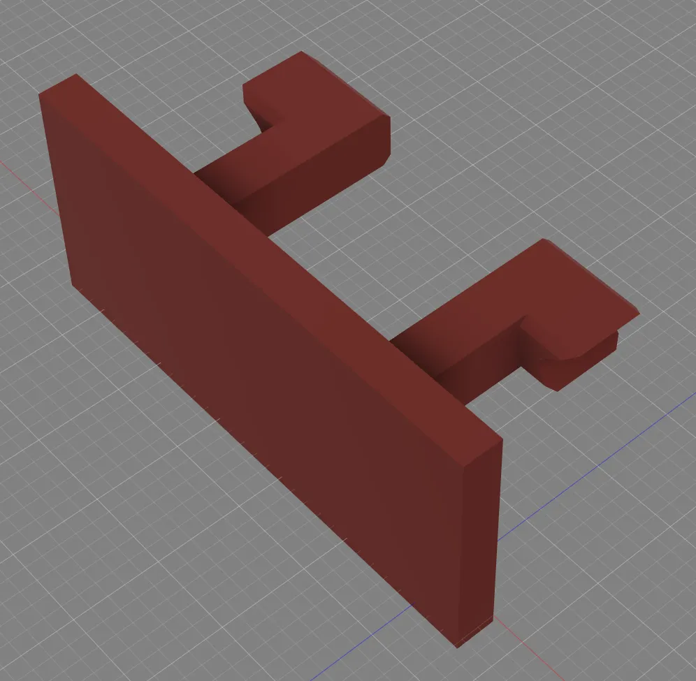 Cái kẹp dừng cho giá đỡ trên của máy rửa chén