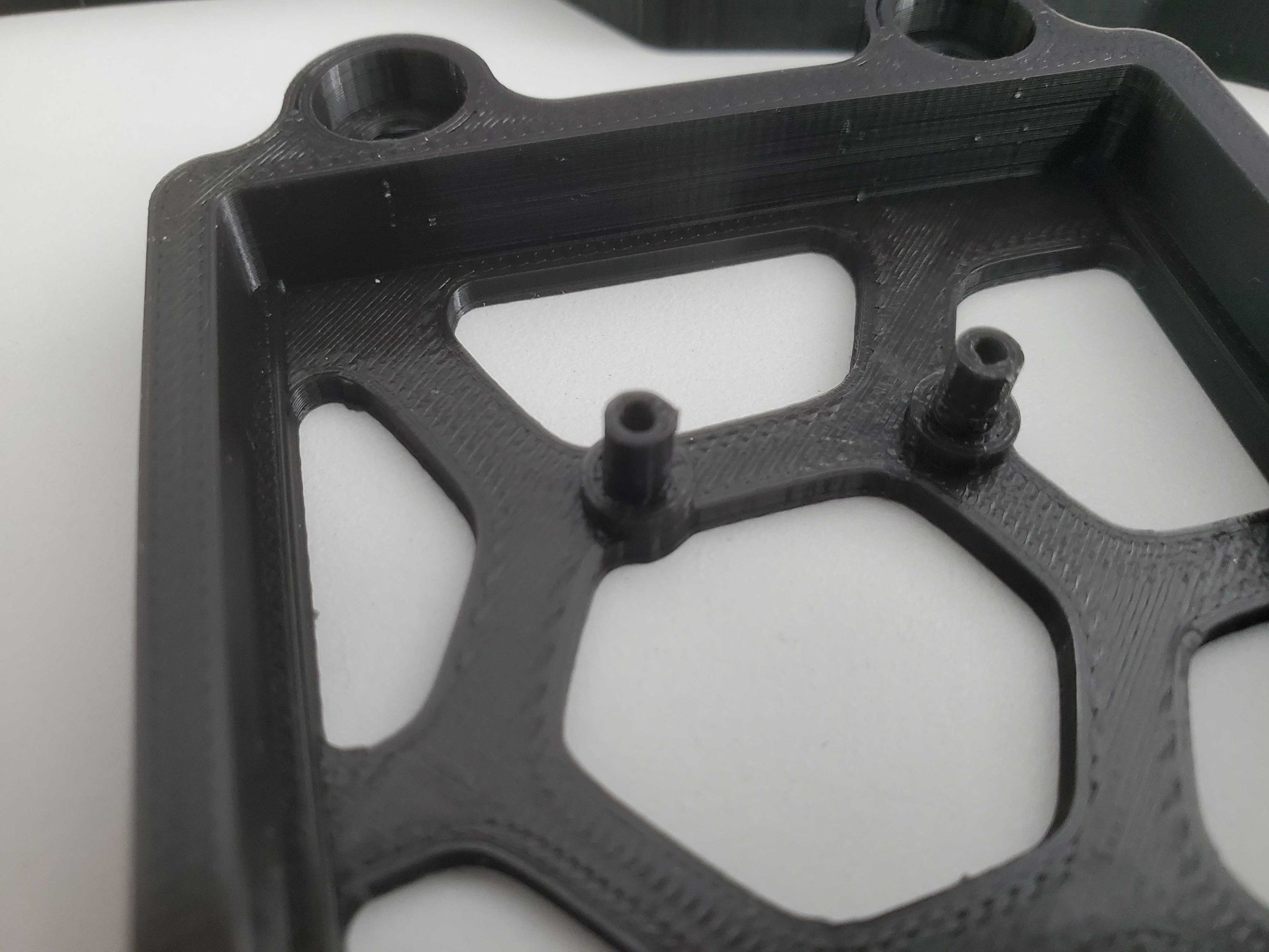 Vỏ bàn phím Corne Low case - Bao gồm chân đỡ