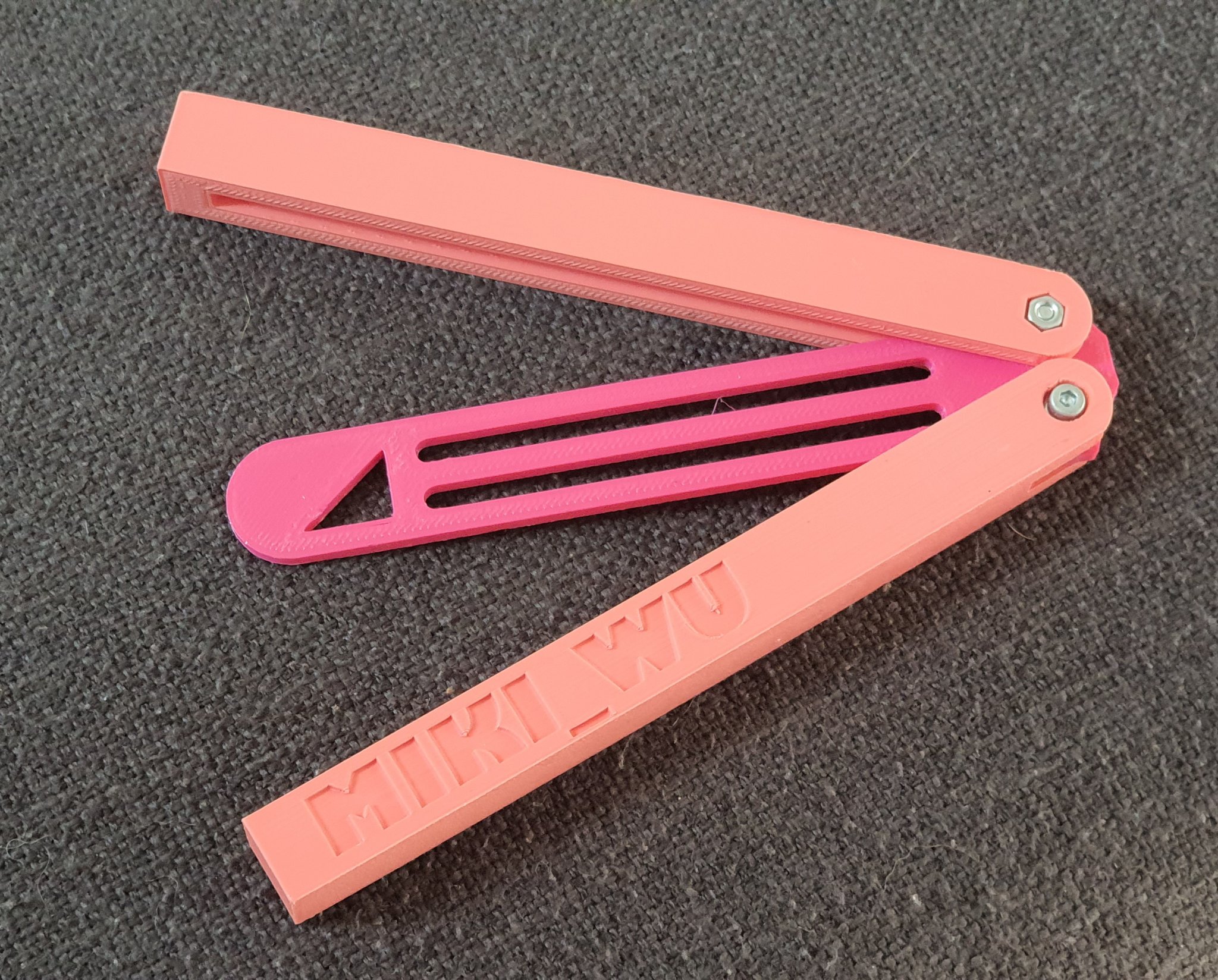 Dao butterfly an toàn cho trẻ em - đồ chơi huấn luyện