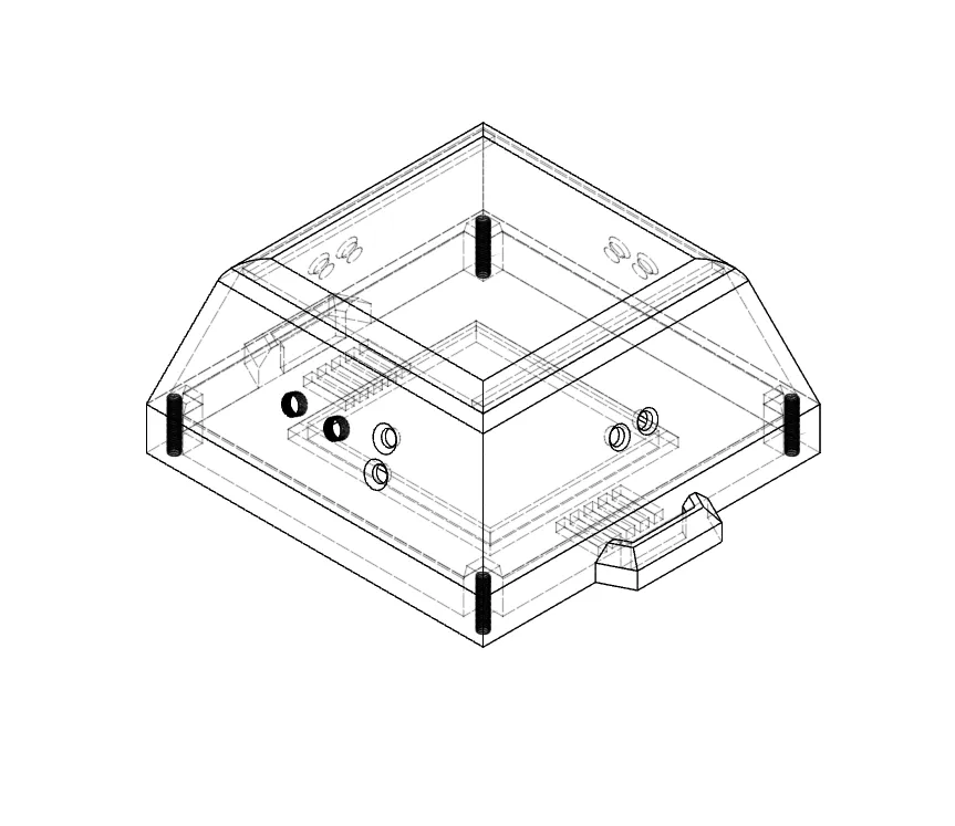 Bộ báo cháy 3D với cảm biến ngọn lửa dễ sử dụng