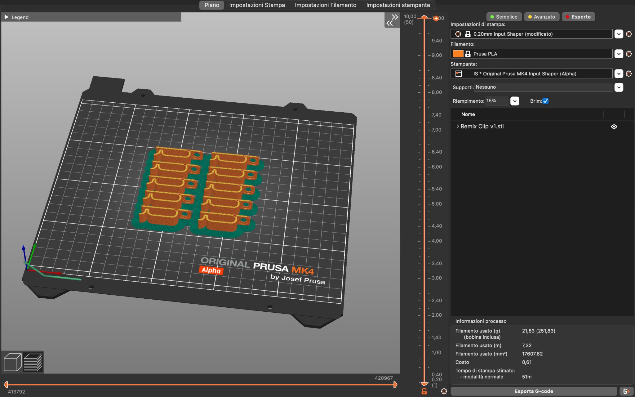 Móc treo dây cáp Prusa dễ in với đế bảo vệ