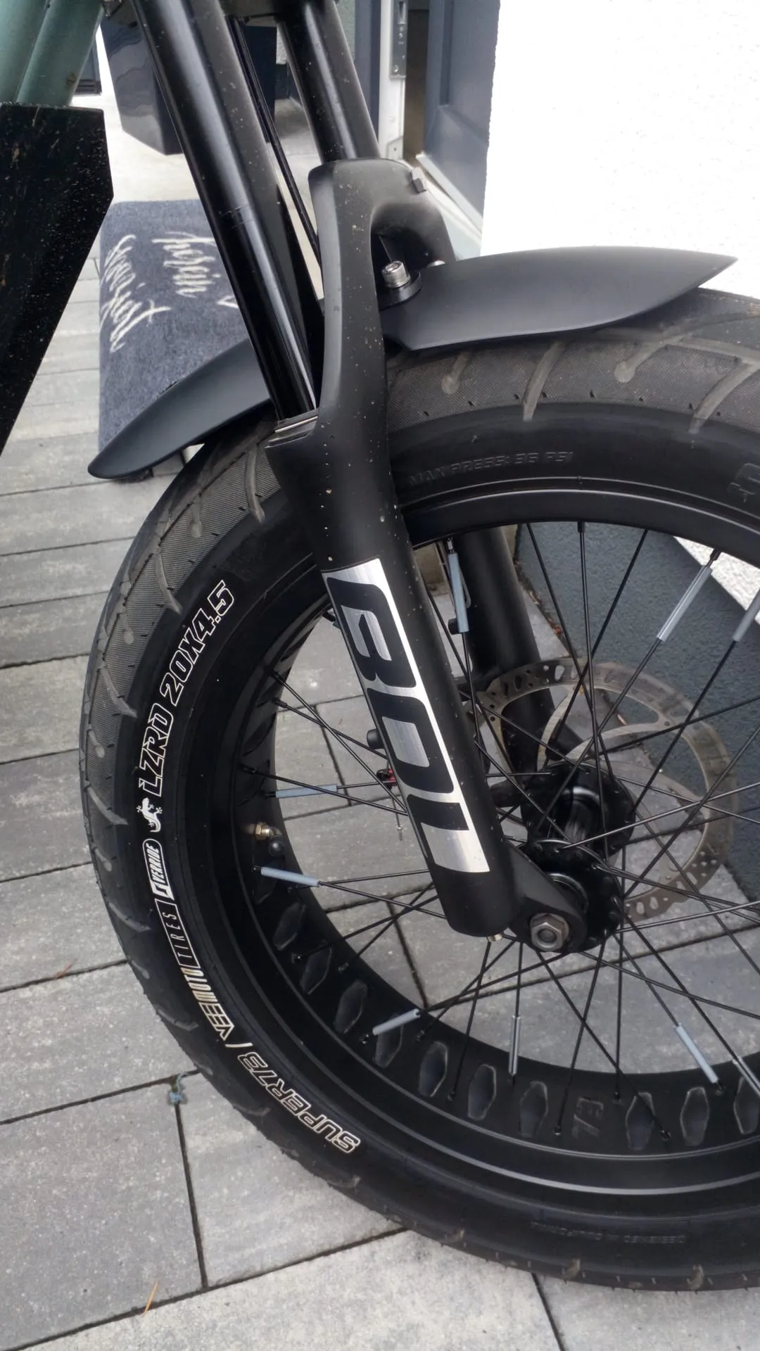 Giá đỡ chắn bùn cho xe đạp điện Super73