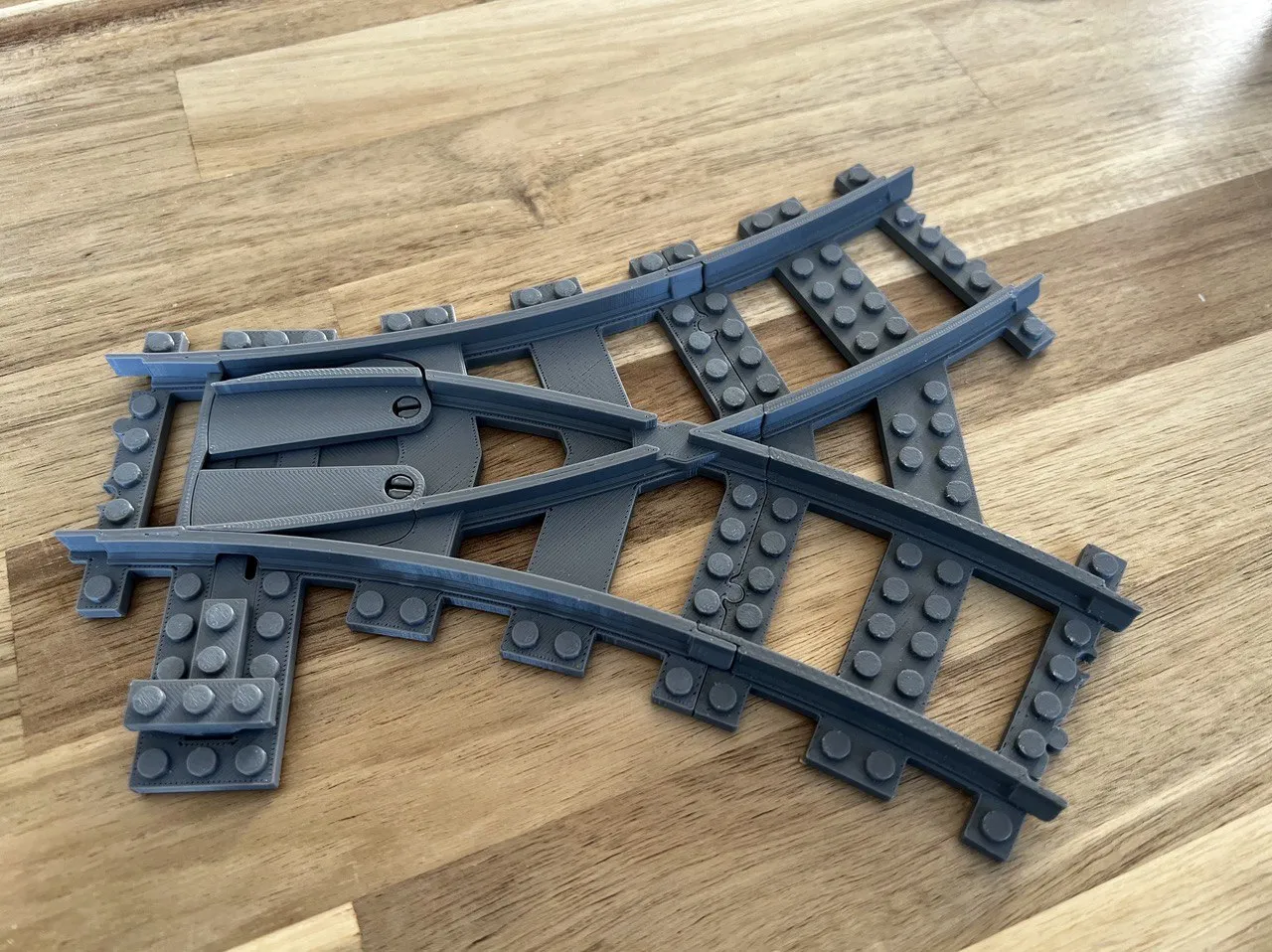 Công tắc WYE R40 V3 tương thích với Lego (đường cong tiêu chuẩn)