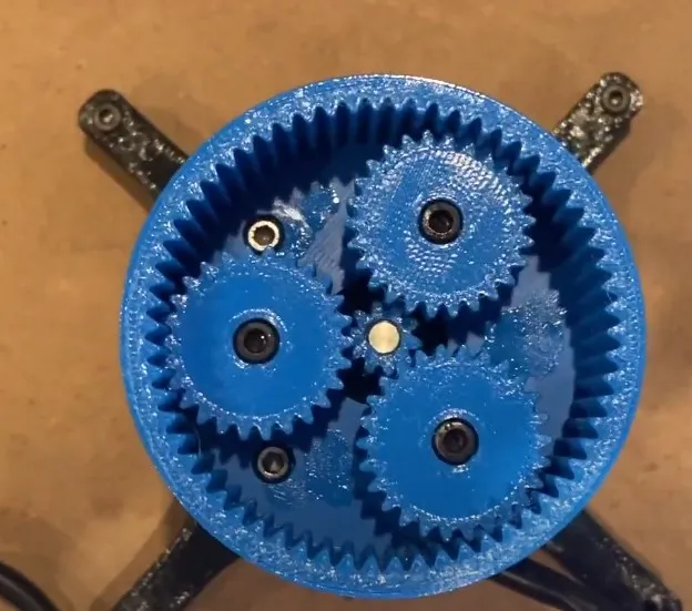 Hộp số Nema 17 tỷ lệ 1:6 cho động cơ bước