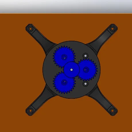Hộp số Nema 17 tỷ lệ 1:6 cho động cơ bước