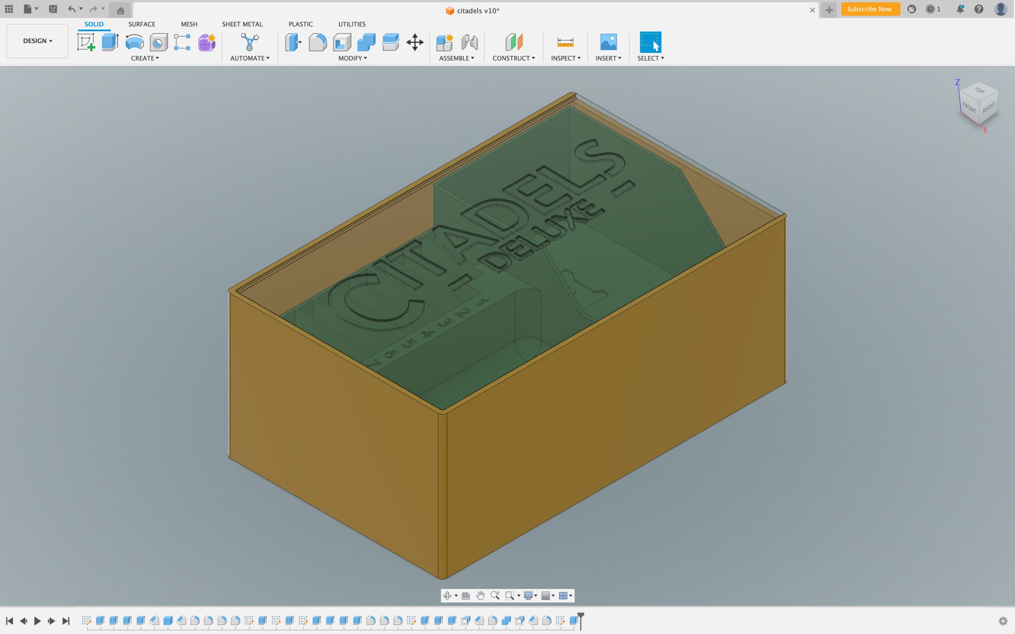 Hộp du lịch nhỏ cho phiên bản Citadels Deluxe