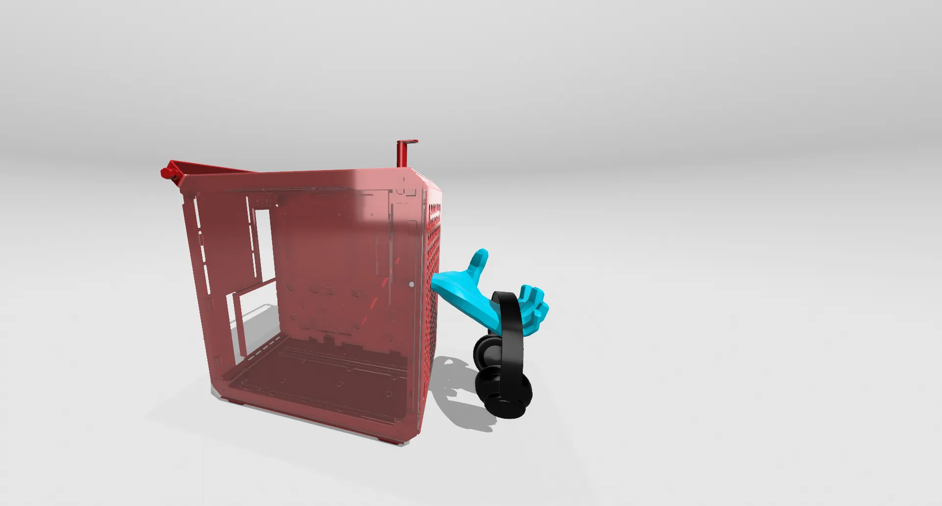 Giá đỡ tai nghe kết nối cho thùng máy Qube 500