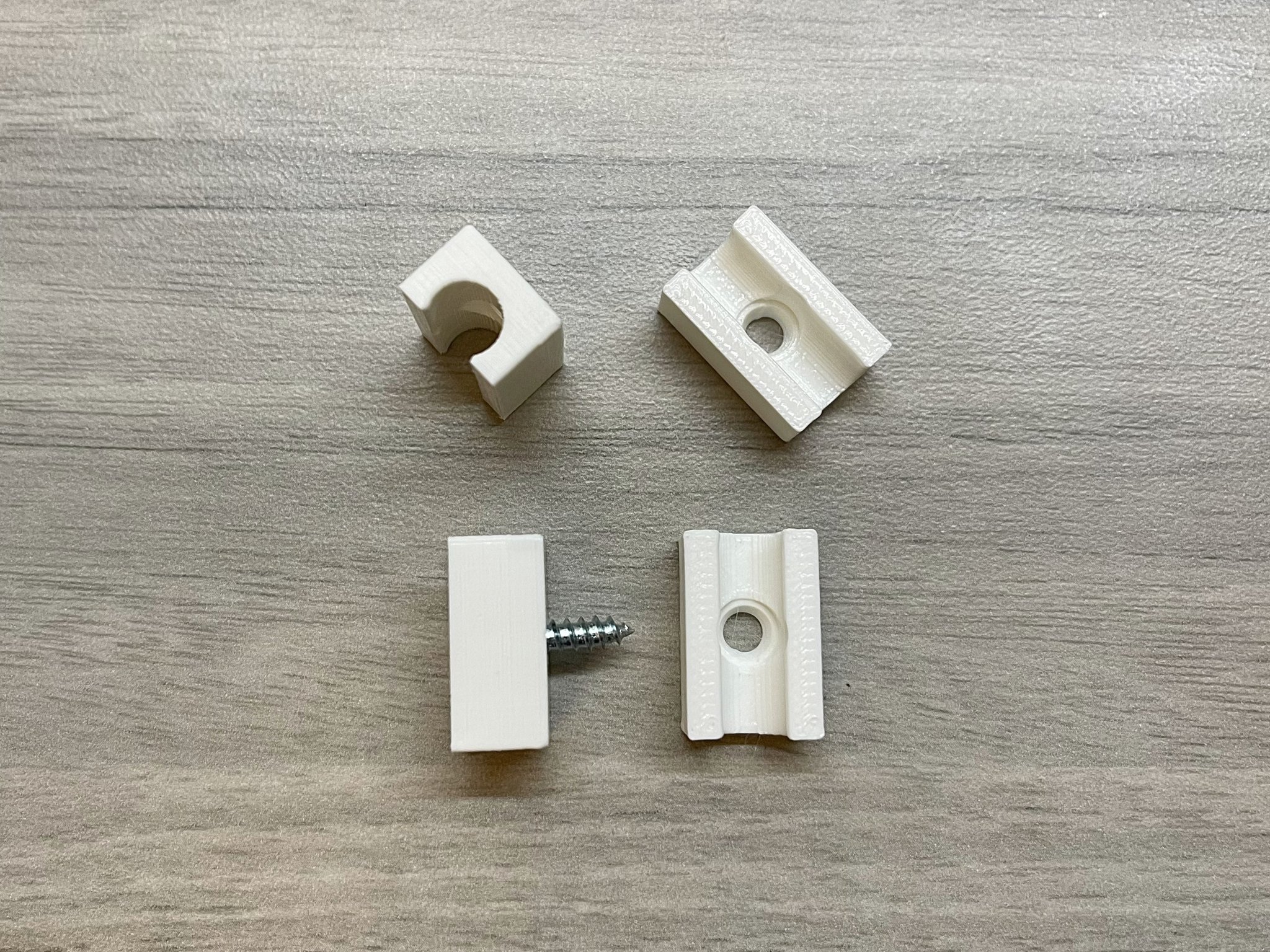 Kẹp gắn ống đường kính 1/4 inch cho hệ thống lọc nước