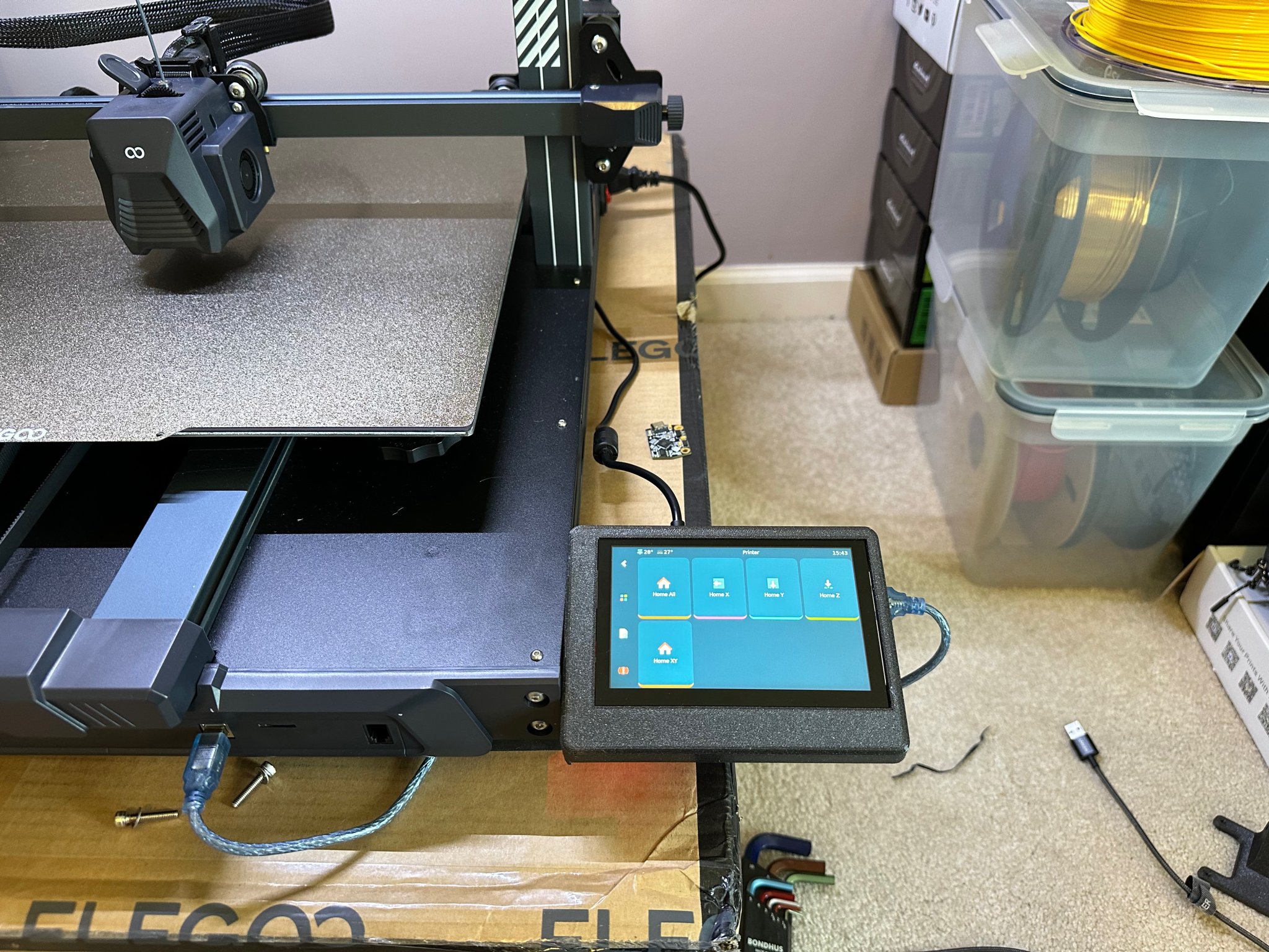 Giá đỡ màn hình TFT50 cho máy in Elegoo Neptune 3 Pro/Plus/Max