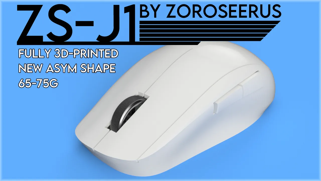 Chuột không dây dạng móng in 3D ZS-J1 cho G305