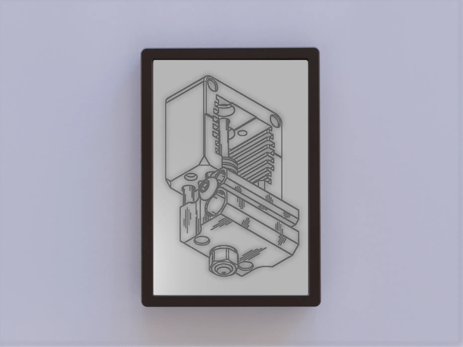 Nghệ thuật bằng sáng chế Hotend - Hình chân dung