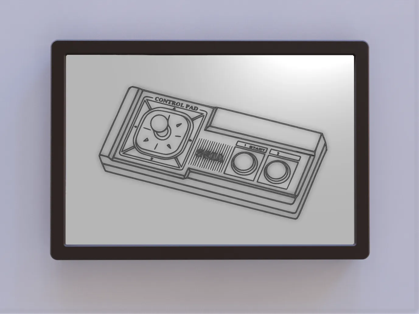 Bản vẽ sáng chế tay cầm SEGA Master System