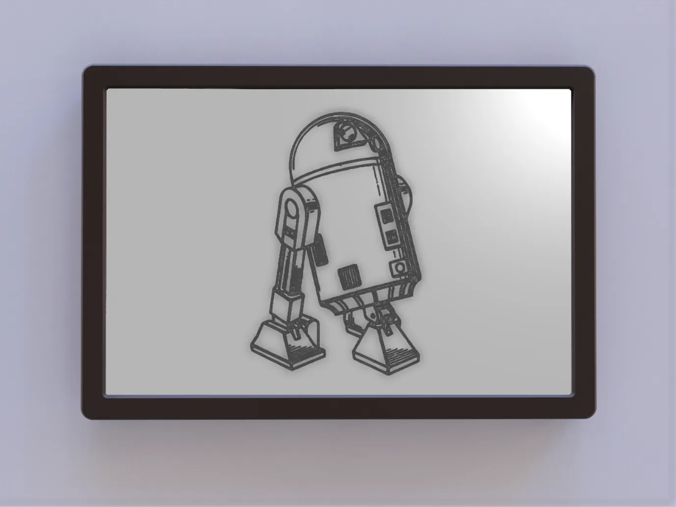 Nghệ thuật bằng sáng chế R2-D2 trong Star Wars