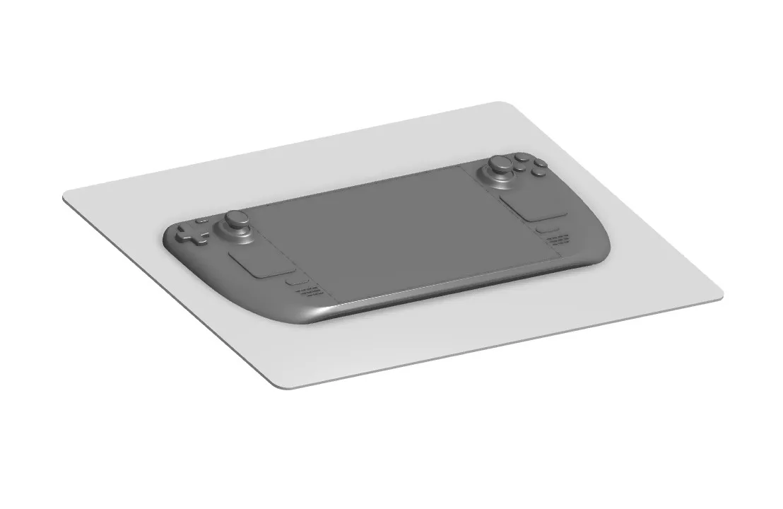 Nghệ thuật treo tường Steam Deck 3D từ Valve