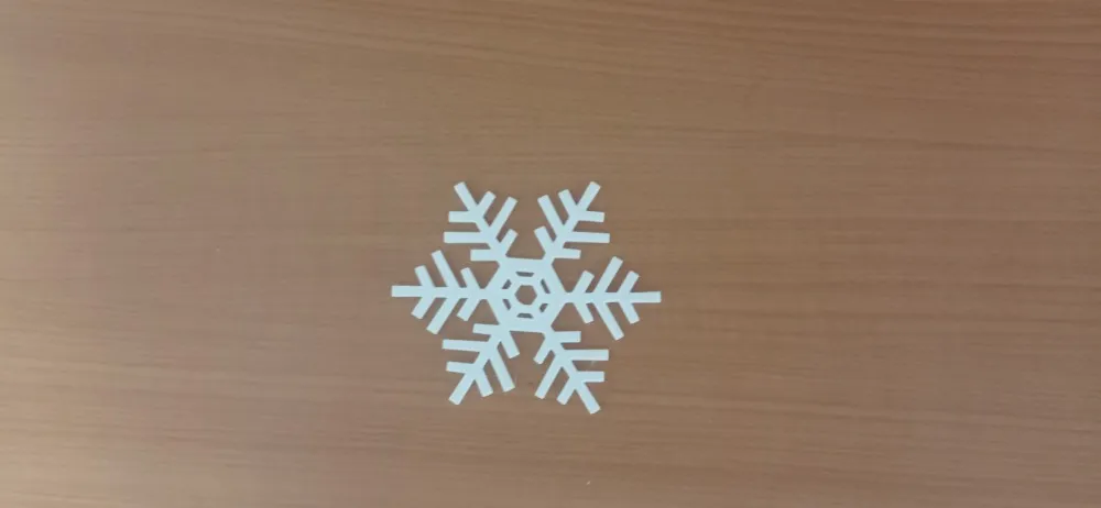 Bông tuyết 3D nhiều màu sắc cho máy in Prusa