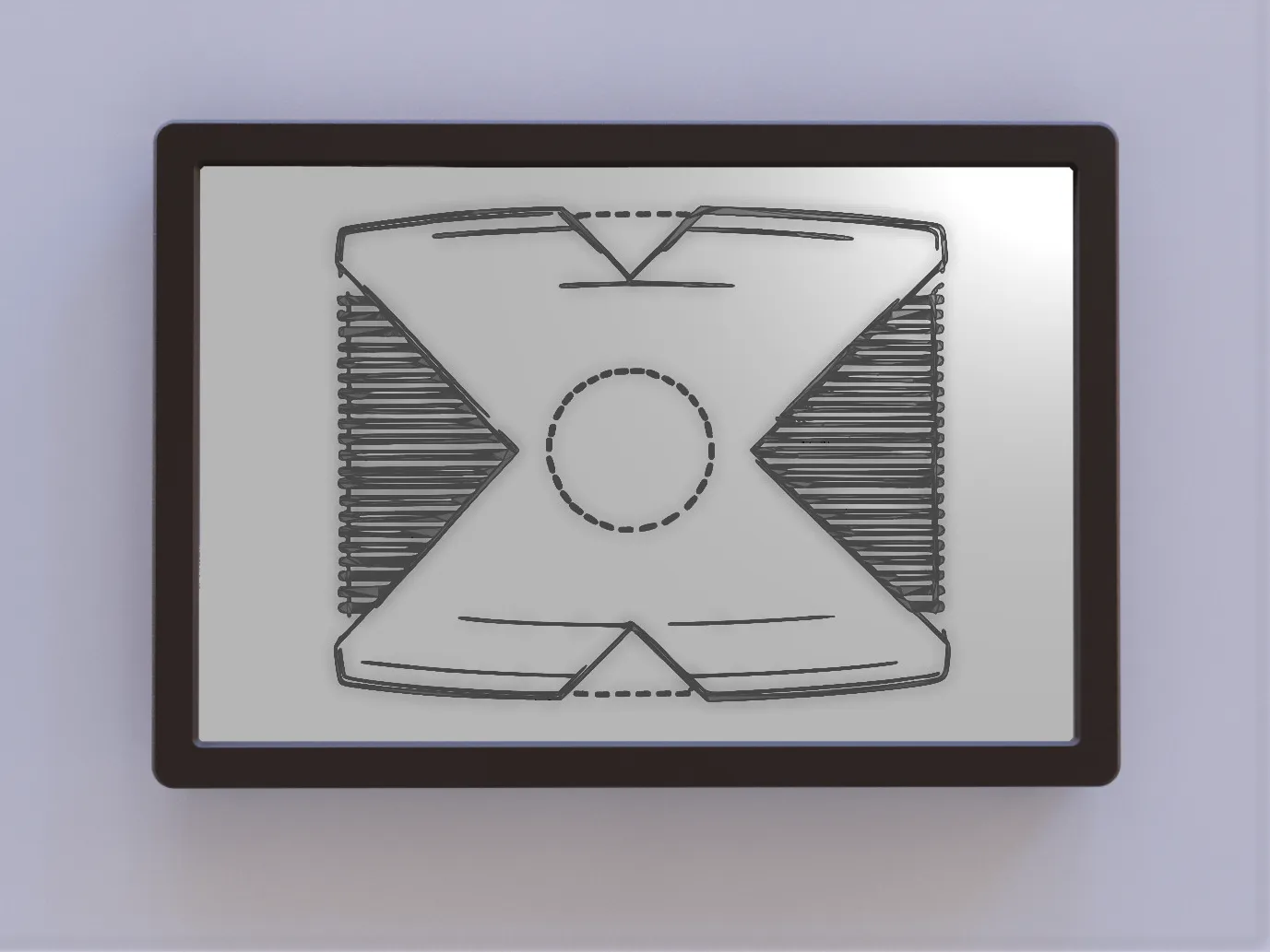 Hình vẽ bằng sáng chế biểu tượng Xbox