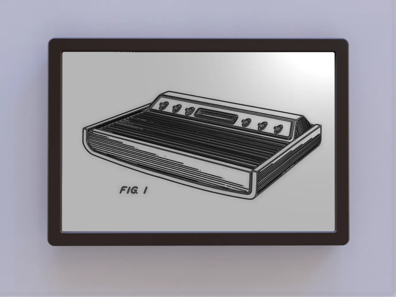 Nghệ thuật bản quyền Atari với thiết kế 2D độc đáo