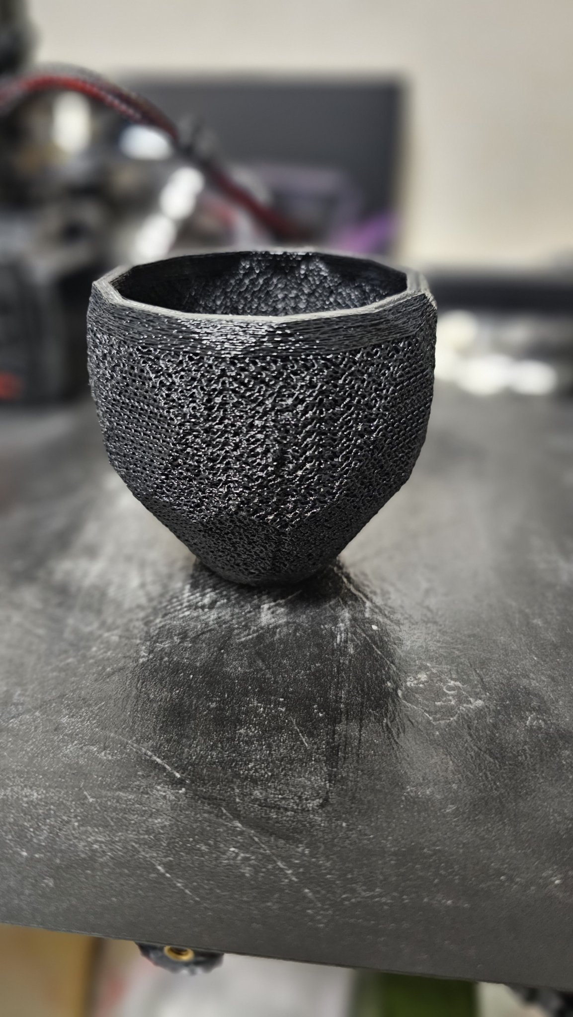 Chậu cây phong cách Low Poly 3D