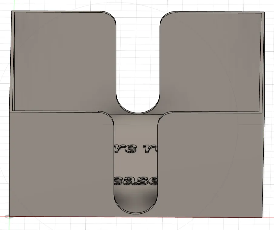 Giá đỡ khăn ăn đơn giản với nhắc nhở thân thiện