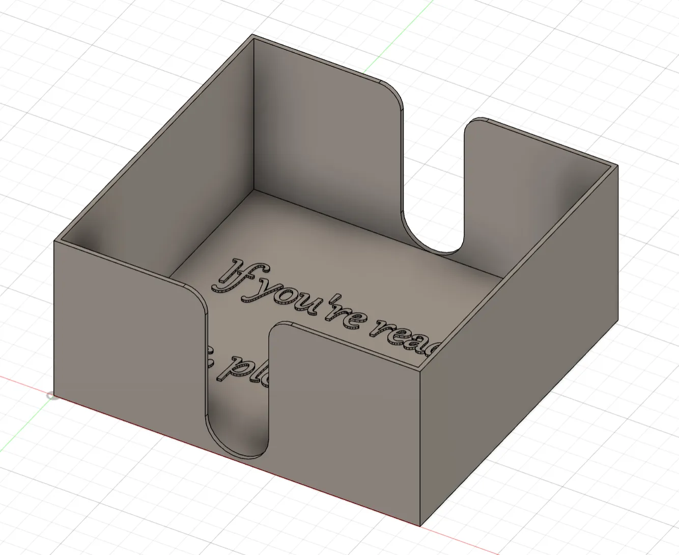 Giá đỡ khăn ăn đơn giản với nhắc nhở thân thiện