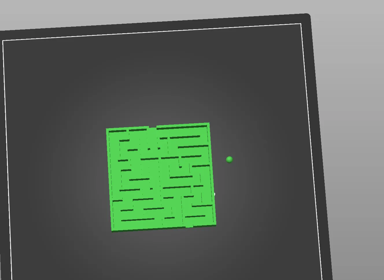 Mê cung in ngay tại chỗ 3x3 đơn giản và thú vị