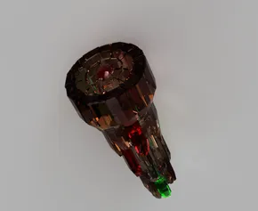 Mô hình ZPM Stargate cho máy in 3D với thiết kế thông minh