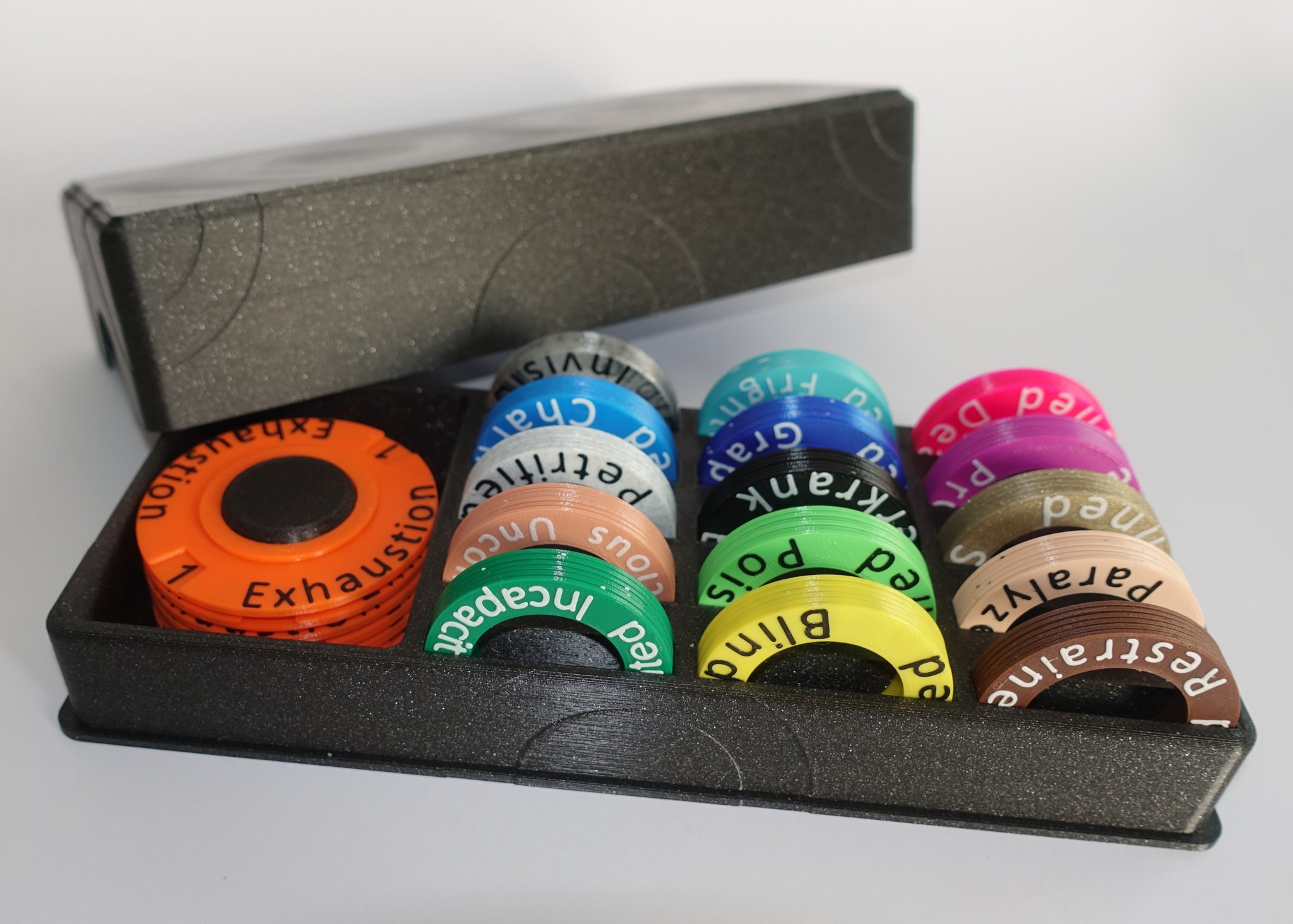 Biểu tượng hiệu ứng trạng thái Dungeons and Dragons dạng nhẫn