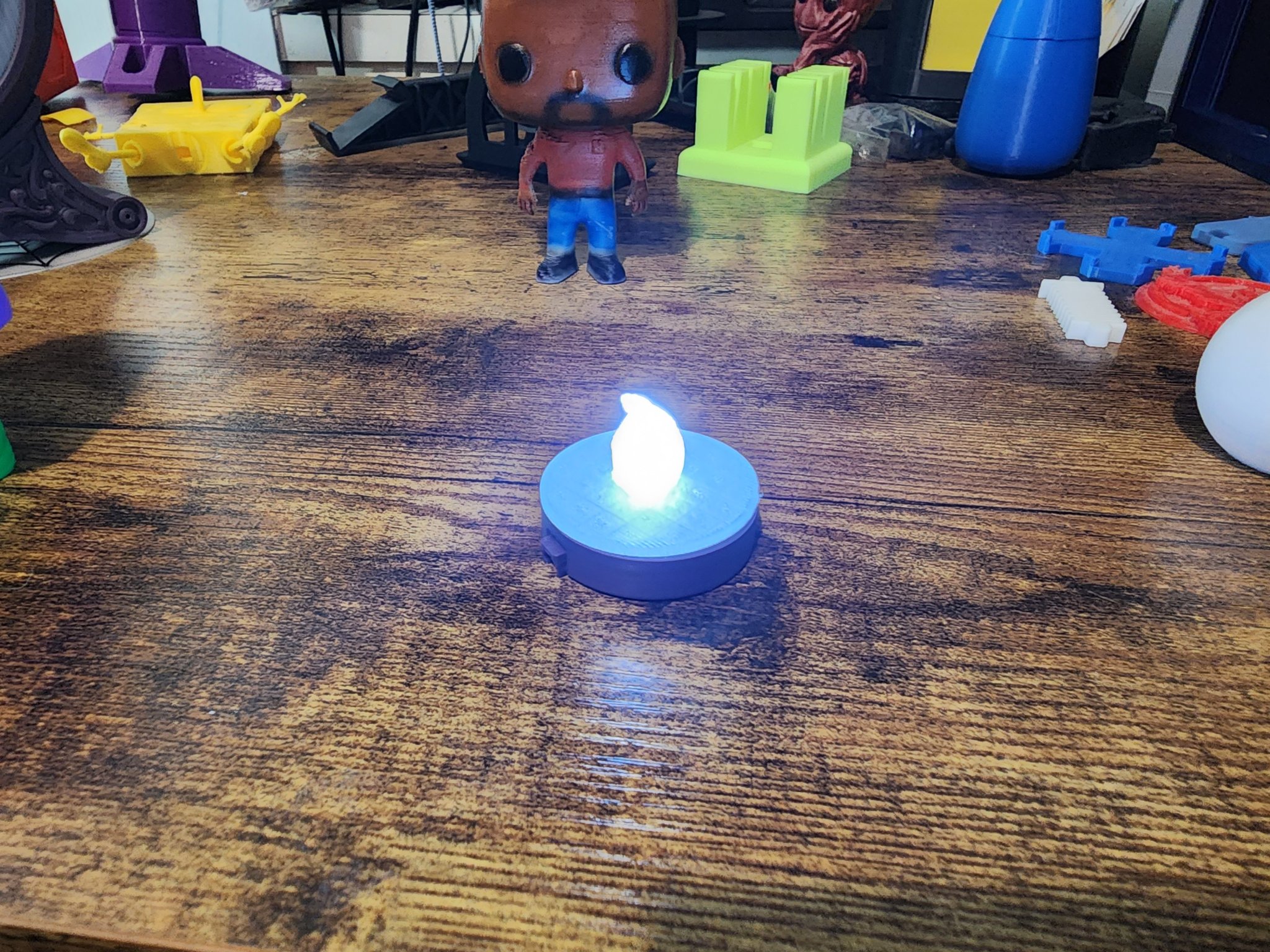 Đèn LED trà ánh nến tự làm (Remix)