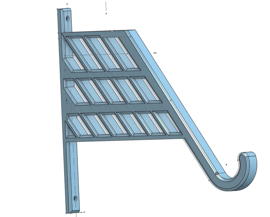 Giá đỡ gắn tường cho Zoom Livetrak L-8