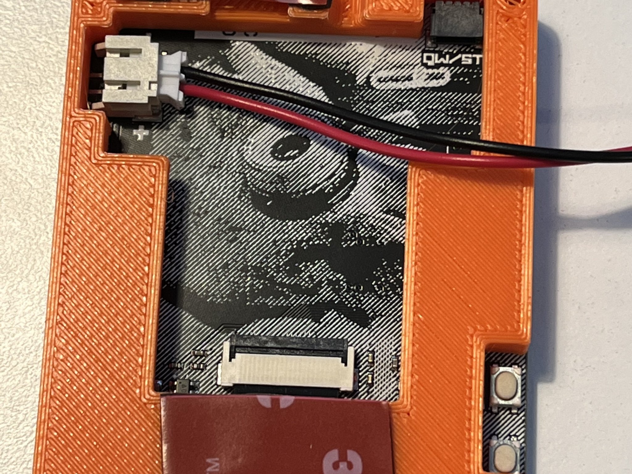 Giá đỡ pin AAA cho biểu tượng Tufty 2040 phiên bản Remix