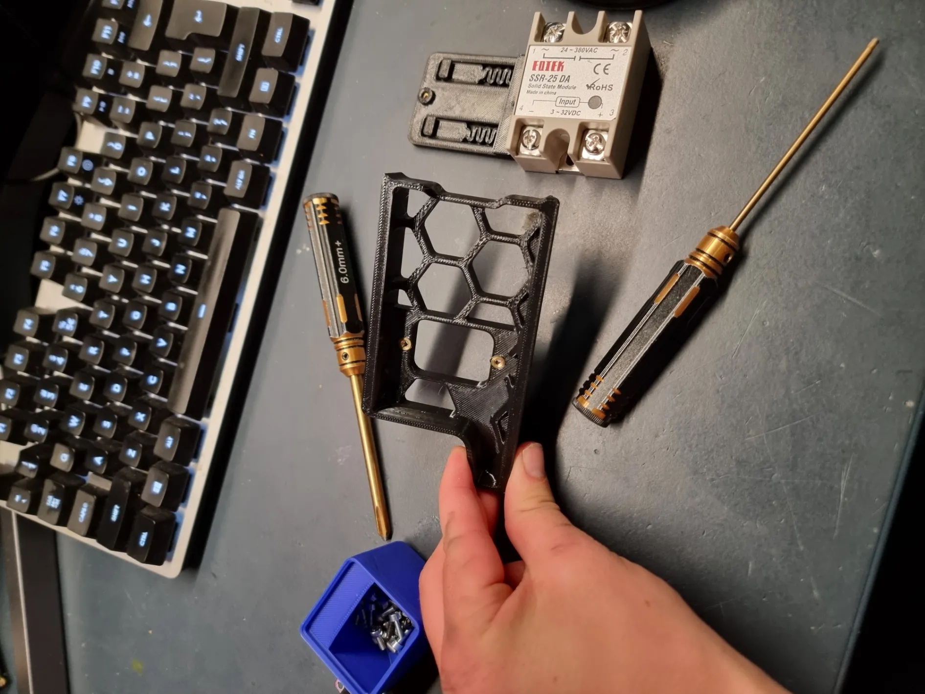 Skirt Voron 2.4 (350mm) với ổ cắm nguồn C13/C14