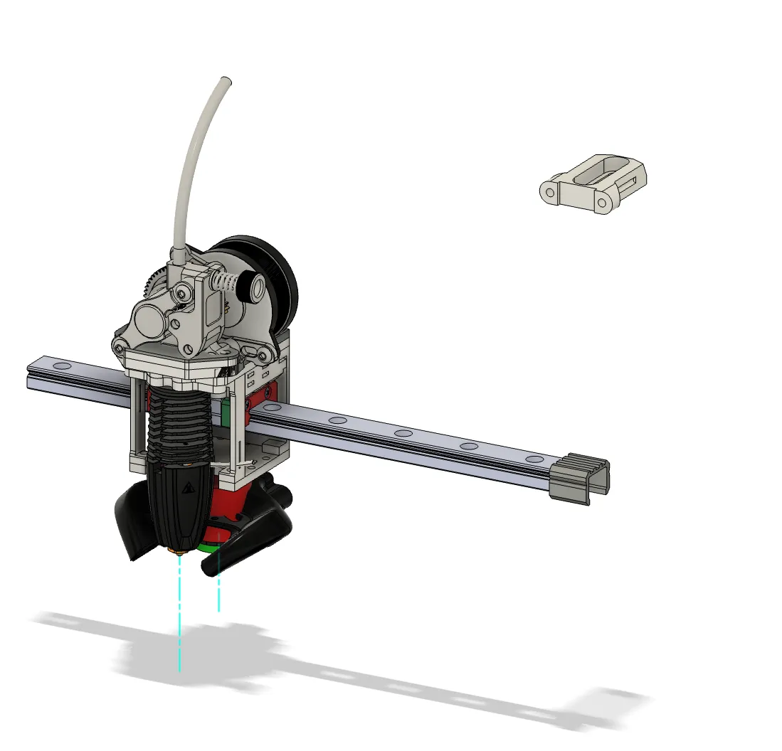 Gói giá đỡ nổi VZBot MGN12C cho đầu in CNC
