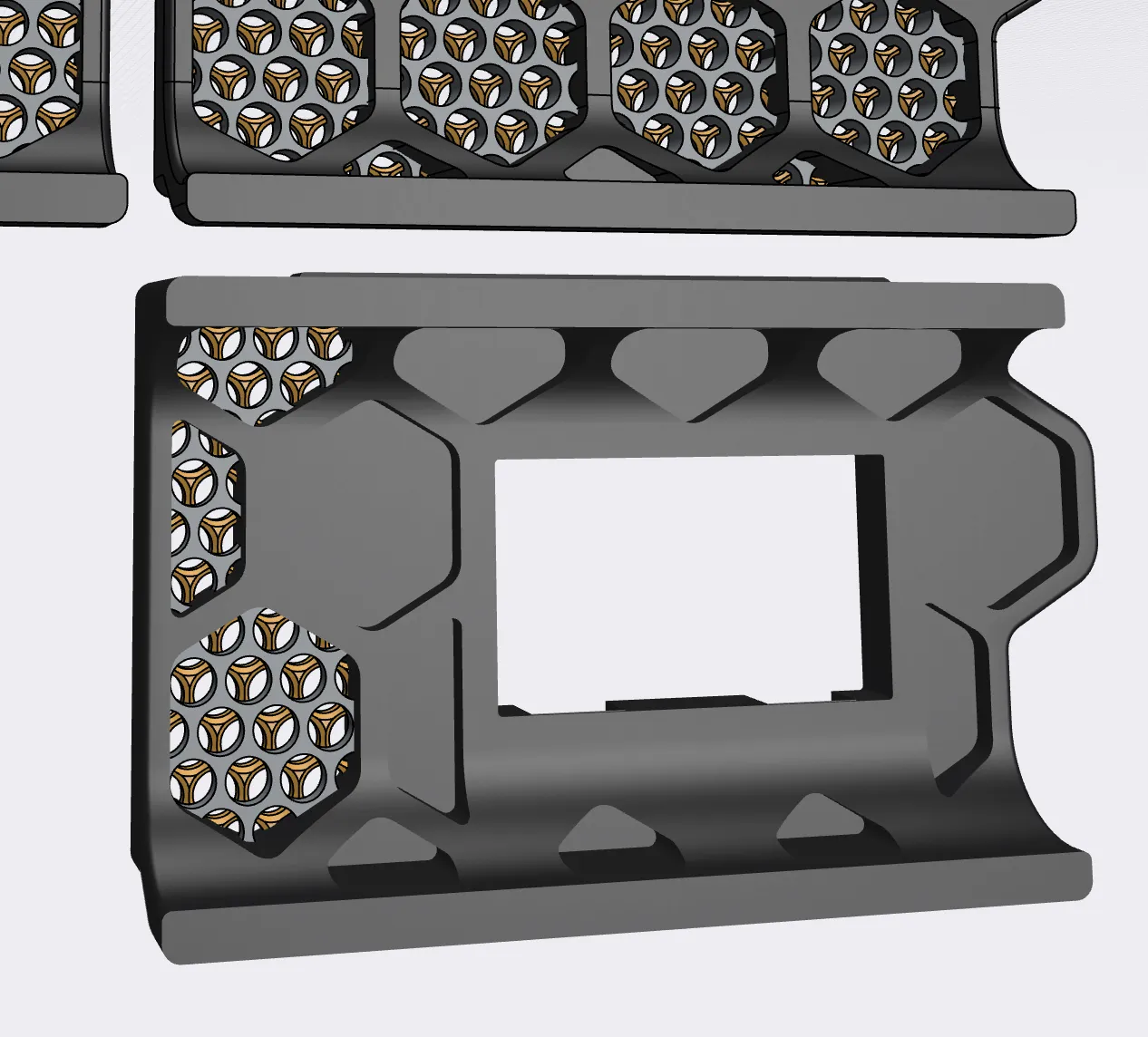 Skirt Voron Trident với mẫu lỗ 5mm